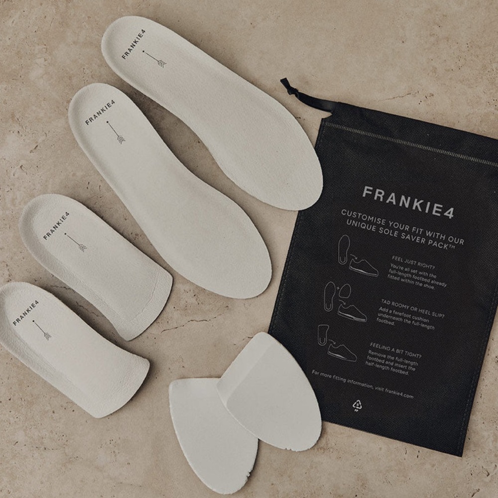 Frankie4 Women's White Casual Sneakers - Picture 4 of 4